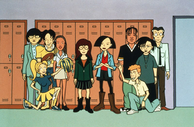 daria  top 5 most popular animated TV shows
