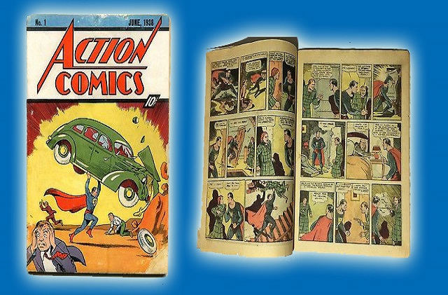 Action Comics n.1 - Top 5 most valuable comic books
