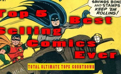 Top 5 best selling comic books