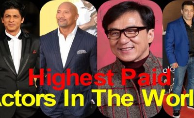 Top 5 most paid actors in 2019