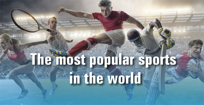 top 5 most popular sports in the world